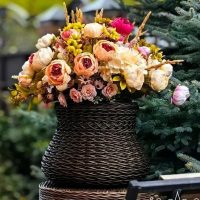 Крафтовая мастерская кашпо "Rattan - Snezh" в MAX