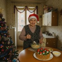 Новогодние салаты в MAX