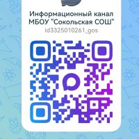 Информационный канал    МБОУ "Сокольская СОШ"