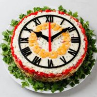 Новогодние салаты Закуски Выпечка