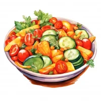 Любимые рецепты салатов