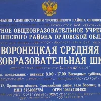 БОУ ТР ОО Воронецкая СОШ