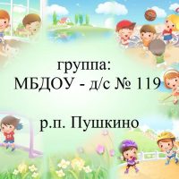 МБДОУ-д/с N119 р. п. Пушкино
